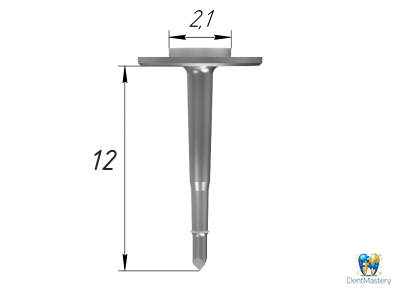 Пин безударный B2S 12.0 мм, арт. PIN-B2S-01.06