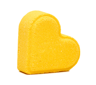 Сердце для ванны бурлящее "Лимонный смузи", 110 г