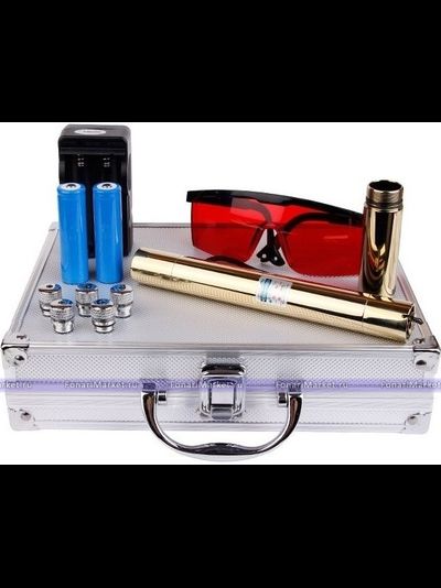 Синяя лазерная пушка 100000mW Золотой Дракон 100W