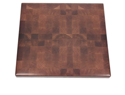 Walnut End Grain Butcher Block Digital Print Wrap