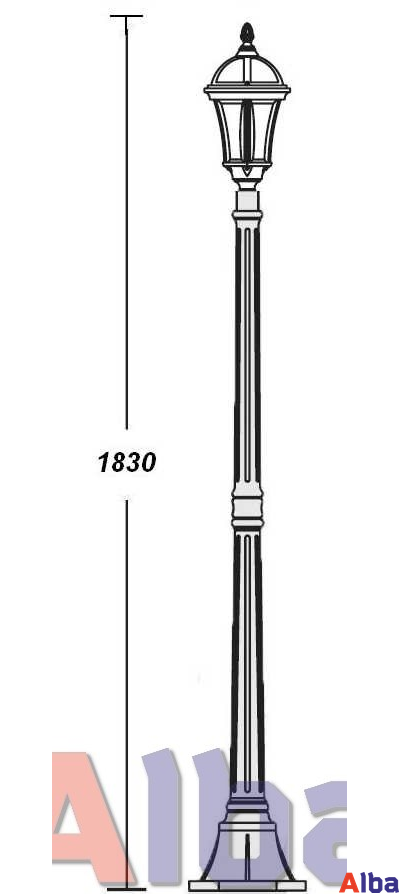 Rome S 95208 Парковый светильник