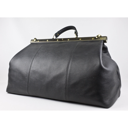 Кожаная дорожная сумка Petro black (арт. 4001-01)