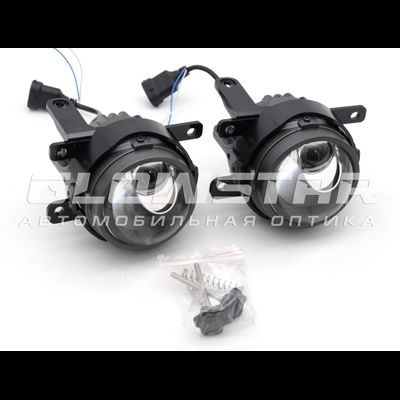 Билед ПТФ модули Aozoom M8 2025, 3.0 дюйма, универсальное крепление, 2 чипа, 5500K, 12V, 28W/53W