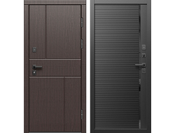 Дверь входная Вертикаль венге Porta Black