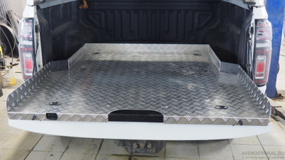 Платформа грузовая выкатная Great Wall Poer (2021-). БЕЗ ВКЛАДЫША, АВС-Дизайн