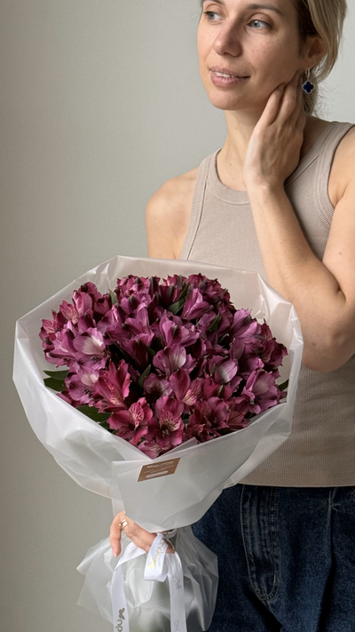 Моно букет цветов № 352