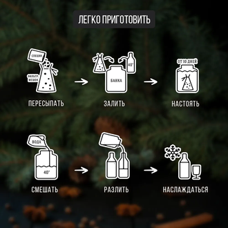 Набор трав и специй "Алхимия вкуса" Анисовая настойка