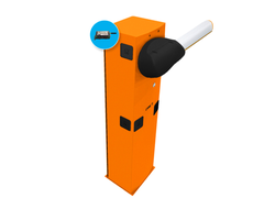 G3750DX GSM Connect - Комплект шлагбаума GARD 3750 для правостороннего монтажа с управлением через приложение (тумба, стрела, светоотражающие наклейки, балансировочная пружина)