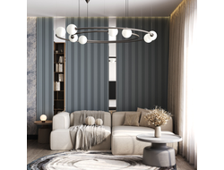 Молдинг Cosca MF001, гладкий, под покраску, экополимер, 2,8 метра