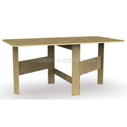 ЭВ145 Стол-книжка 205. Размер: 260х760х900. В разложенном виде: 1670х760х900