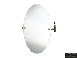 TW Retro Opal Зеркало овальное 54*66см, цвет держателя бронза