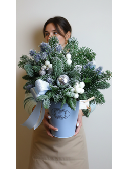 Новогодняя композиция № 1141