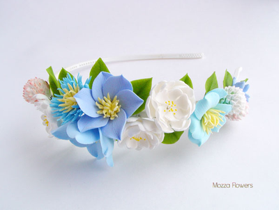 Ободок "Небесное сияние"