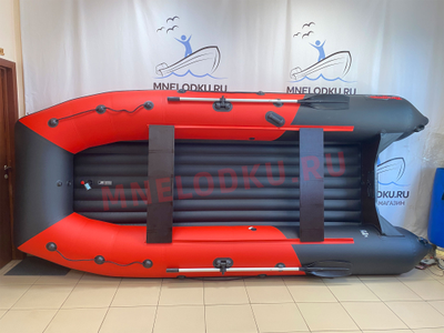 Моторная лодка Таймень RX 4300 НДНД красный/черный