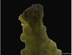 Пренит и эпидот. Мали. На пластиковой подставке. 175*125*47мм (ААА)