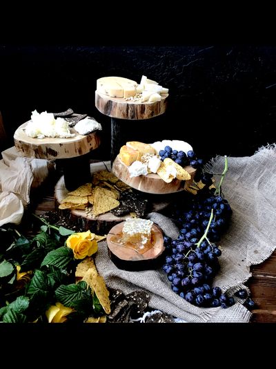 подставка из дуба тройная