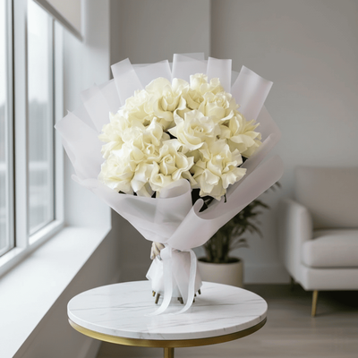 13 французских роз (цвет на выбор)