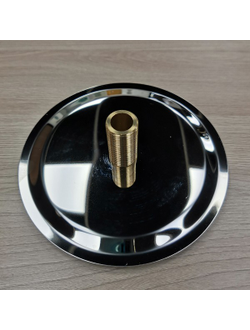 Лейка тропическая для душевой кабины нержавеющая 15 20 25 см диаметр