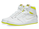 Nike Air Jordan Retro 1 Mid High (белые с зеленым)