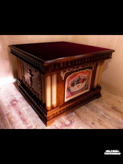 Деревянная риза на престол, деревня Ячно, Польша