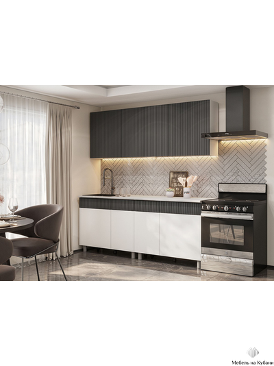 София Графит / Бланж Кухонный гарнитур  200?см