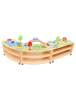 ИГРОВАЯ МЕБЕЛЬ ГАРАЖ 22-4