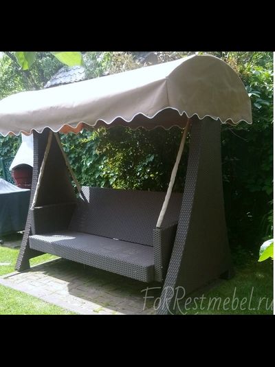 Элитные садовые качели