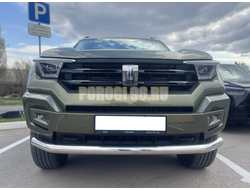 Защита переднего бампера Папа Тюнинг d76 для TANK 400 2023-