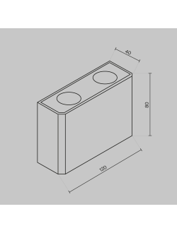Архитектурная подсветка Show 3000K 4Вт IP 54, O433WL-L4GF3K