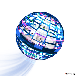 Летающий спиннер  FUTUMAG PRO синий (летающий бумеранг) + MAGIC CONTROLLER