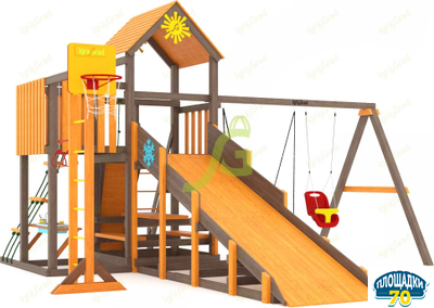 Всесезонная площадка IgraGrad С с балконом мод.1 SF