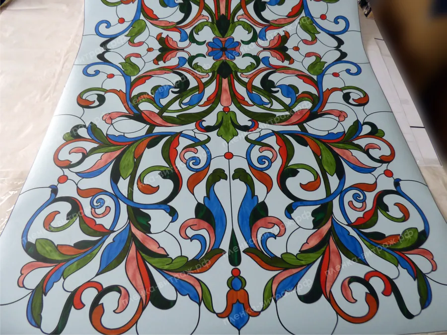 Витраж на пленке для окна