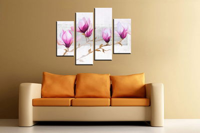 Модульная картина "Магнолии"
