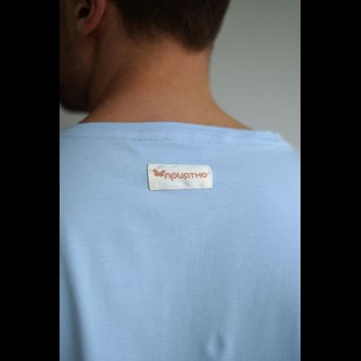 МУЖСКОЙ КОСТЮМ "ЦВЕТОЧНЫЕ КЕДЫ" ГОЛУБОЙ