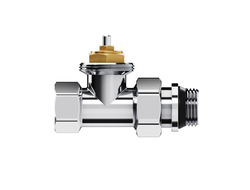 Набор термостатический прямой Royal Thermo Design 1/2"М30х1,5 (Хром)