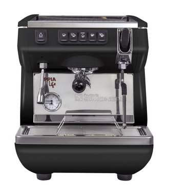 Кофемашина Nuova Simonelli Appia Life 1Gr V black высокая группа, автомат, черная