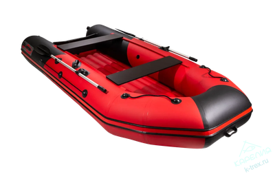 Лодка ПВХ Мастер Лодок Таймень NX3400НДНД Pro "Комби" Красный / Чёрный