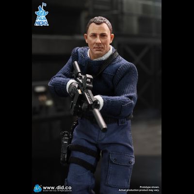 Джеймс Бонд (Дэниэл Крейг) - Коллекционная ФИГУРКА 1/12 MI6 Agent Jack (XM80003) - DID