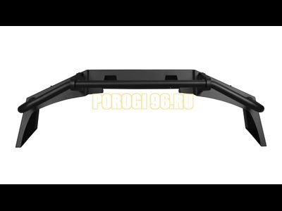 Передний силовой бампер серии Трофи на Nissan Navara III (D40) 2005-2010 (02.012.01)