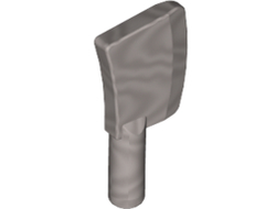 Minifigure, Utensil Cleaver, Flat Silver (98369 / 4653173 / 6153590 / 6363149)