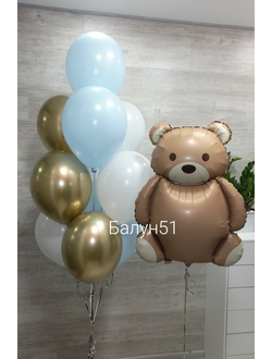 10 шаров на грузе + фигура