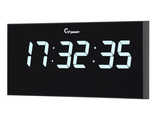 Настенные электронные часы-табло С-2515-Бел 40*20см