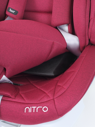 Автокресло 0-36 кг Rant Nitro Isofix 0+ 1-2-3 Red
