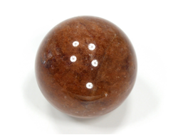 Шар Авантюрин красный, Канада (35 мм, 57 г) №28581