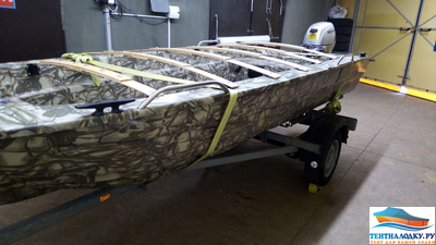 Тент на лодку Лиман 410