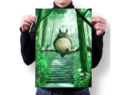 Плакат Мой сосед Тоторо, Totoro №6