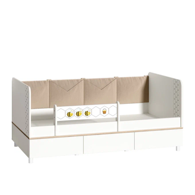 Кровать Эйп 11.40 шагрень, белая шагрень