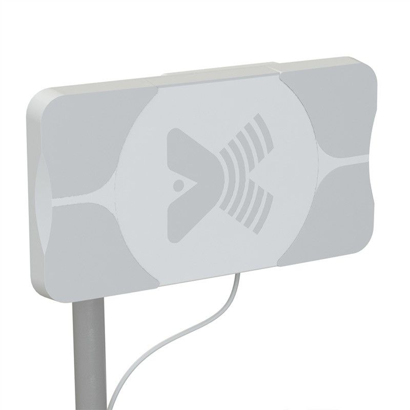 WiFi-антенна с гермобоксом AX-2418P MIMO 2x2 BOX (Панельная, 2 x 18 дБ)