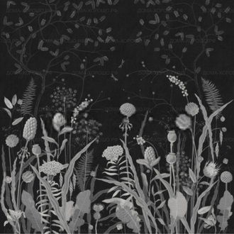Фреска ручной работы Dream Forest Nocturnal Meadow NR26-COL1