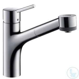 Смеситель для кухни Hansgrohe Talis S (с выдвижным душем)